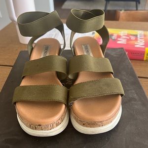 Steve Madden Rubber Espadrille Sandals
